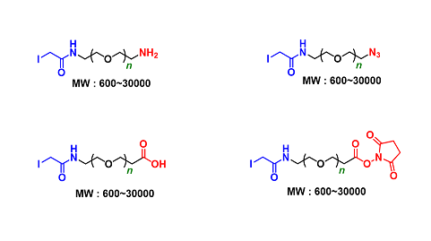 Iodoacetyl-PEG (MW: 600~30000)